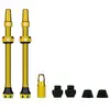 MUC-OFF Valves Pour Pneu Sans Chambre À Air - Paire De 2 - Alu - 60mm - Or - Muc-Off