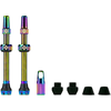 Kit de valve muc off tubeless v2  paire  60mm iridescent