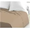 LOVELY HOME Drap Plat 100% coton 240x300 cm beige