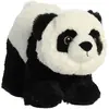 Aurora peluche Eco Nation panda 23 cm en peluche noir/blanc