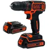 Perceuse-visseuse sans fil - BLACK & DECKER - BDCD18B - 18V - 2 batter...