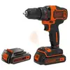 LevelOne Black&decker - Black & Decker BDCDD186KB perceuse Without key Black, Orange