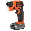 Black & decker BLACK+DECKER BDCSFS30C-QW Tournevis sans Fil, Noir