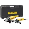 DeWALT DWE494TWIN Meuleuse Ø 125 mm 900W DWE4157 Ø 230 mm 2200W DWE494