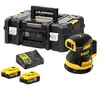 DEWALT Ponceuse Excentrique XR 18V 5Ah Li-ion BL 125 mm, DCW210P2-QW