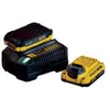 Stanley Kit avec 2 batteries 20v 2x2.0 ah et chargeur black and decker 5035048724484