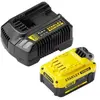 Chargeur + 1 batterie Stanley Fatmax V20 18V - 4Ah