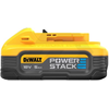 Batterie DEWALT POWERSTACK renforcée XR 18V 5 Ah Li-Ion - DCBP518G-XJ