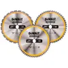 DeWalt DeWALT Set de 3 lames de scie circulaire, stationnaire - DT1964-QZ
