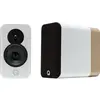 Q Acoustics Concept 300 Blanc et Chêne - Enceintes Bibliothèques (la paire)
