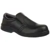 Portwest Mocassin S2, Couleur: Noir, Taille: 49, FW81BKR49