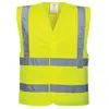 Portwest - Gilet Haute-Visibilité Baudrier Double Ceinture Jaune 2XL/3XL