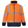 Polaire HiVis Bicolore couleur : Orange/Marine taille 4XL Portwest
