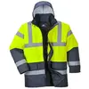 Portwest Parka Bicolore Traffic, Couleur: Jaune, Taille: 4XL, S466YER4XL
