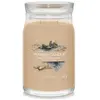 Bougie signature ambre et bois de santal grand modèle - Yankee Candle