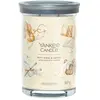YANKEE CANDLE - Grand Gobelet Laine Douce et Ambre Bougies 567 g unise...