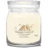 YANKEE CANDLE - Grande Jarre Laine Douce et Ambre Bougies 368 g unisex