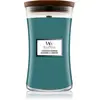 WoodWick Bougie jarre - Cachemire & conifère - Grand modèle - 609 g