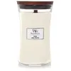 Woodwick Linen bougie parfumée avec mèche en bois 609.5 g