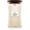 Woodwick - Thé Blanc & Jasmin Bougie Parfumée Grande Jarre