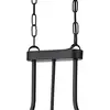 Searchlight Suspension Victoria, noir, verre cristal, 78 cm, E27