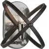 Searchlight - Applique murale hoopla 1 ampoule étain - Gris
