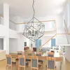 Cube - Suspension à 5 ampoules au fini chrome, E14 - Searchlight
