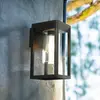 Searchlight Lanterne de jardin Outdoor Light Aluminium Noir poncé 1 ampoule 27cm