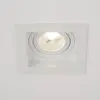 Searchlight Luminaire encastrable Grid One, blanc, 10 x 10 cm, alumini...