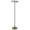 Searchlight Lampe sur pied LED Aerial, laiton/noir, acier, silicone