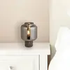 Searchlight Lampe à poser X Vessel, gris / gris fumé, béton, verre