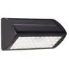 Searchlight solar applique murale led avec capteur pir noir