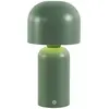 Searchlight Lampe à poser LED rechargeable Niko, vert olive Hauteur 26...