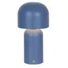 Searchlight Lampe à poser LED rechargeable Niko, bleue, hauteur 26 cm,...
