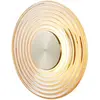 Searchlight Applique murale LED Cleo, couleur ambre/laiton, Ø 30 cm, v...
