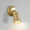 Searchlight Applique murale LED rechargeable CONE, couleur or, largeur...