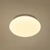 Searchlight Plafonnier LED Malta, Ø 29 cm, blanc, acrylique, CCT