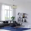 Searchlight Suspension Elise avec gouttes de cristal