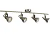 Searchlight Plafonnier focus 81cm en laiton antique, 4 spots