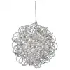 Scribble - Suspension de plafond à ruban à 6 ampoules, chrome, ampoule G4 - Searchlight