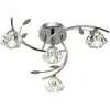 Searchlight Plafonnier Sierra Chrome 4 ampoules 18cm