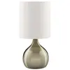 Searchlight Lampe à poser Touch 3923, laiton ancien