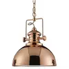 Searchlight Suspension Metal, design industriel, couleur cuivre