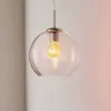 Searchlight Suspension ronde Balls, 25 cm, verre translucide