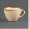 Tasse couleur sable Kiln Olympia 228ml - Lot de 6