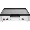 Plancha Électrique En Fonte Extra Large Buffalo   Double Zone 3kw, 220...