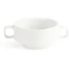 Olympia C239 Lot de 6 bolsà soupe avec poignées, Blanc