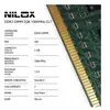 Nilox Mémoire RAM DDR3 DIMM da 2GB, 1066MHz, CL7, Vert