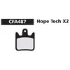 Ebc Plaquettes De Frein à Disque Cfa487hh Hope X3 One Size