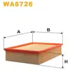 Filtre à air WIX WA6726 - Réf. 1378734